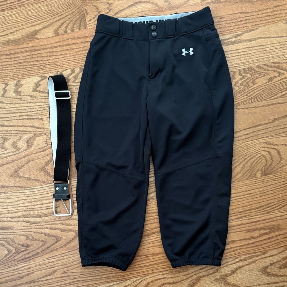 Under Armour Softball Pants with Belt